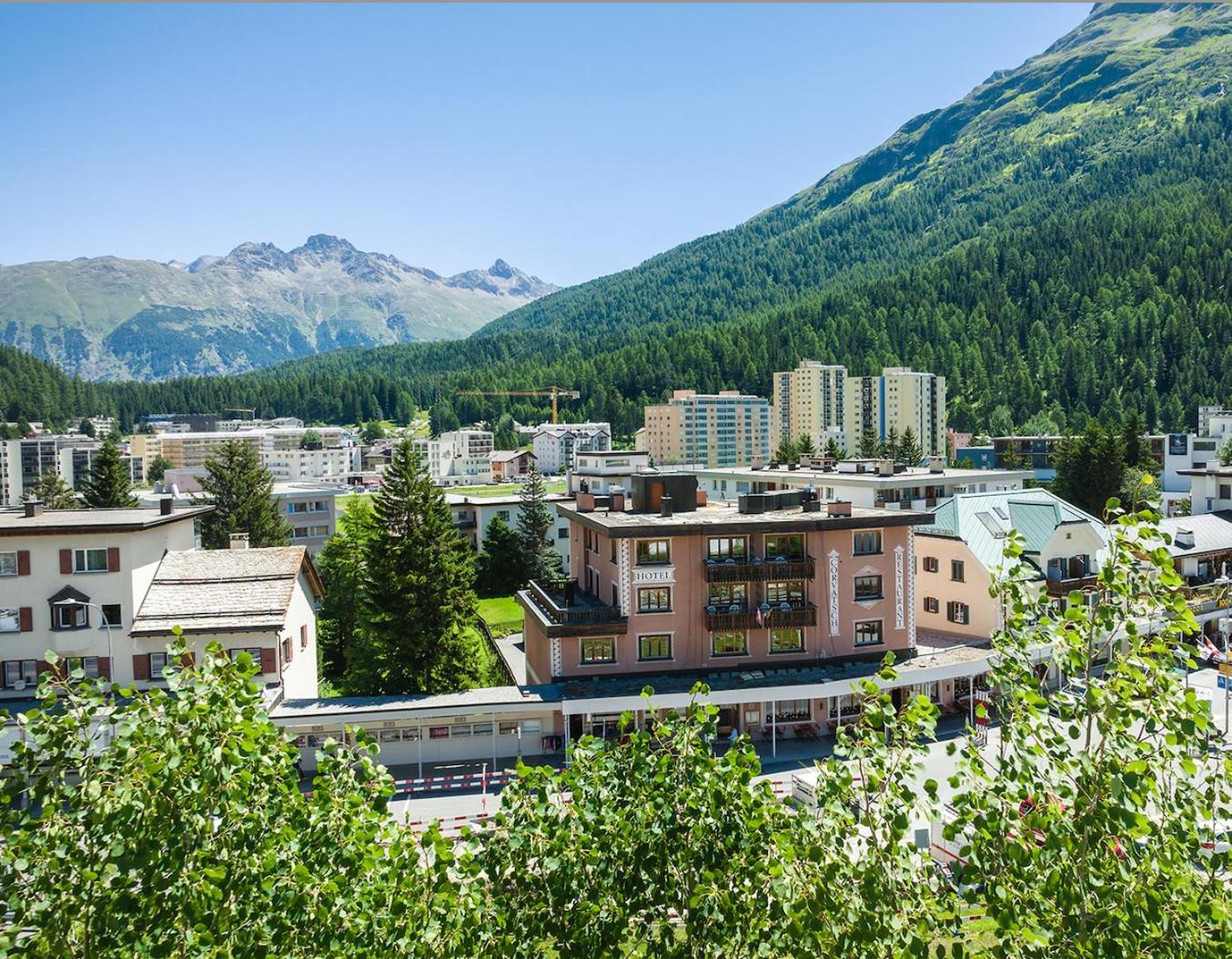 Hotel Corvatsch - Web Check-In 圣莫里茨 外观 照片
